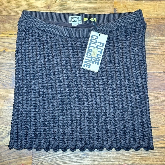 Women's Braided Sweater Mini Skirt - Future Collective with Jenee Naylor - M - Picture 6 of 8